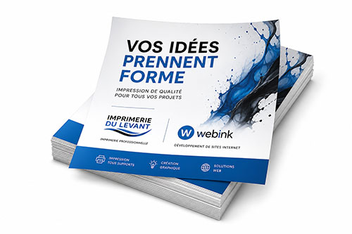 Impression d’affiches professionnelles Imprimerie du Levant et Webink