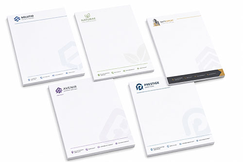 Exemples de têtes de lettre professionnelles personnalisées pour entreprises et sociétés